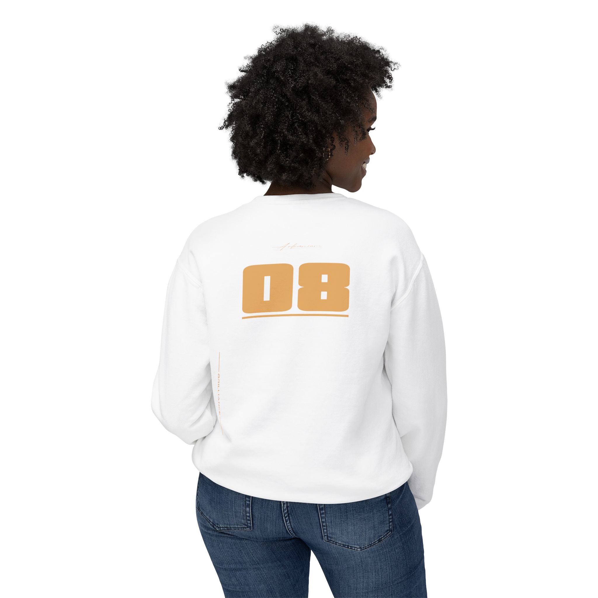 Brilliance Golden Peach Crewneck Sweatshirt