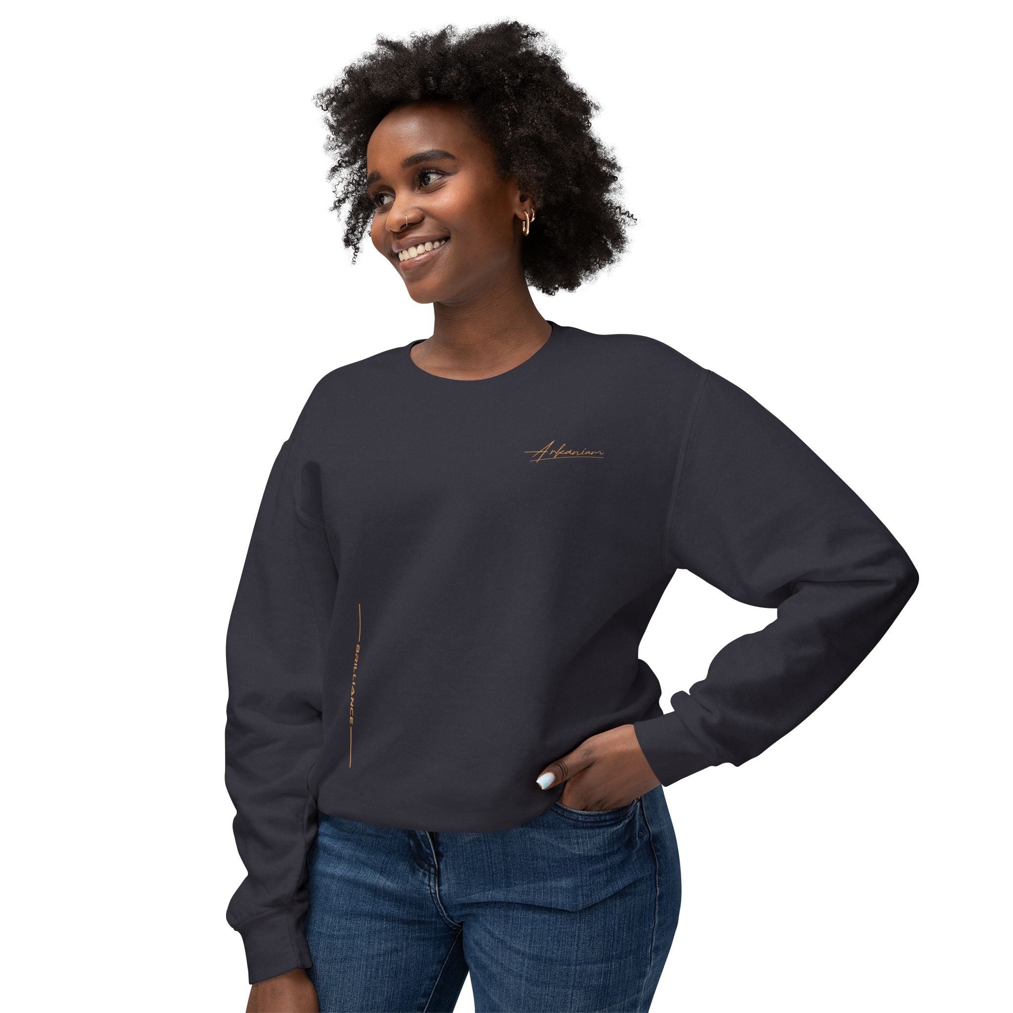 Brilliance Golden Peach Crewneck Sweatshirt