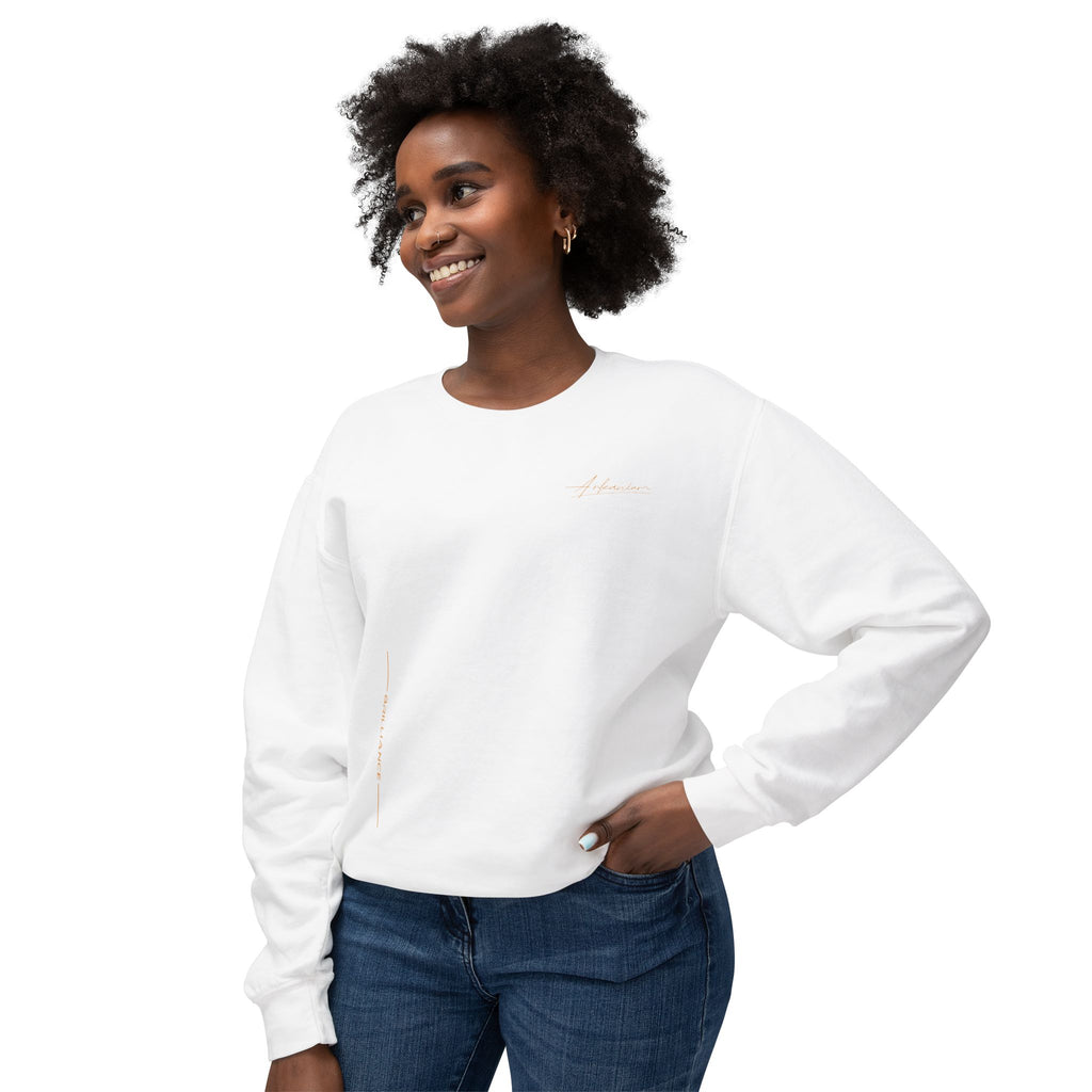 Brilliance Golden Peach Crewneck Sweatshirt