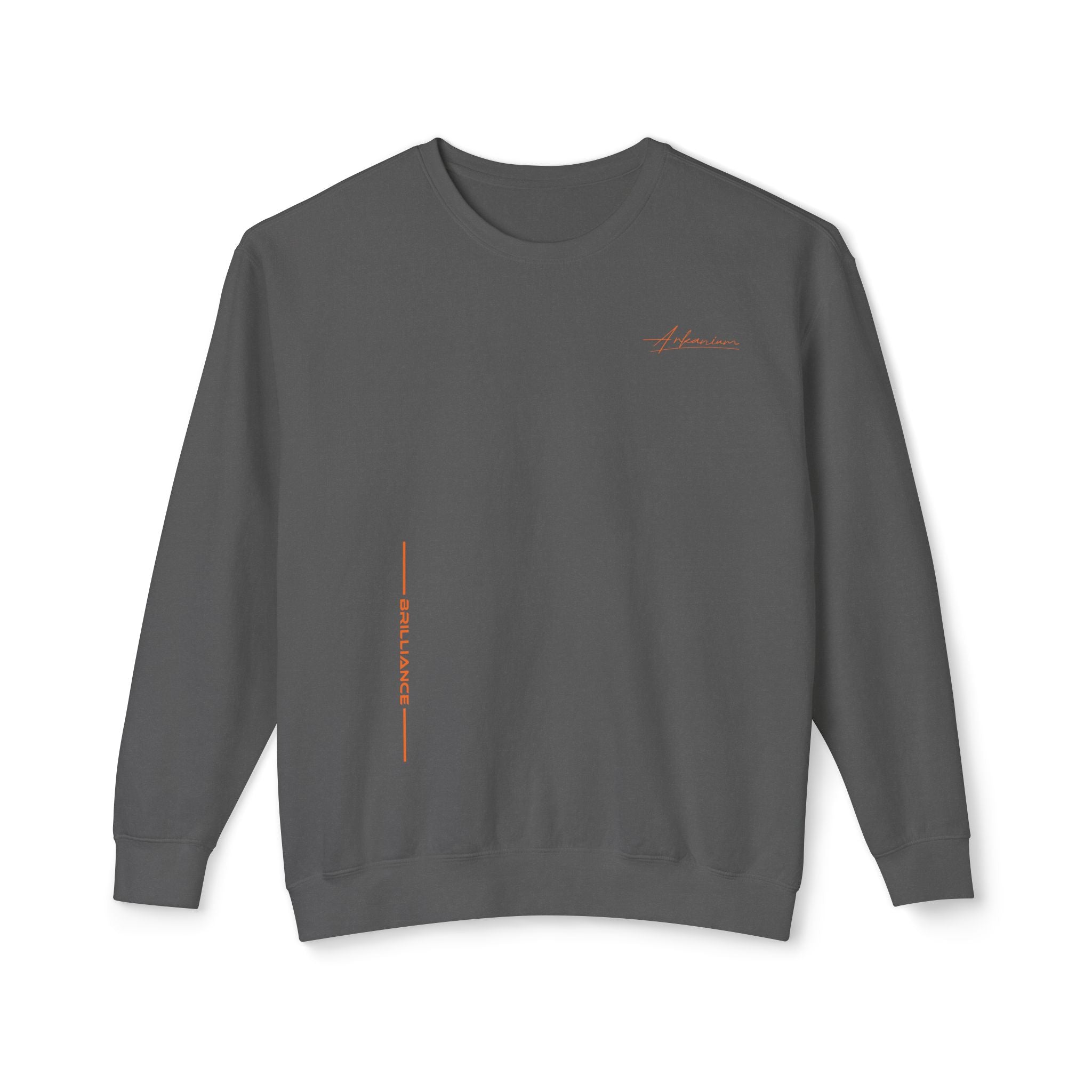 Brilliance Orange Crewneck Sweatshirt