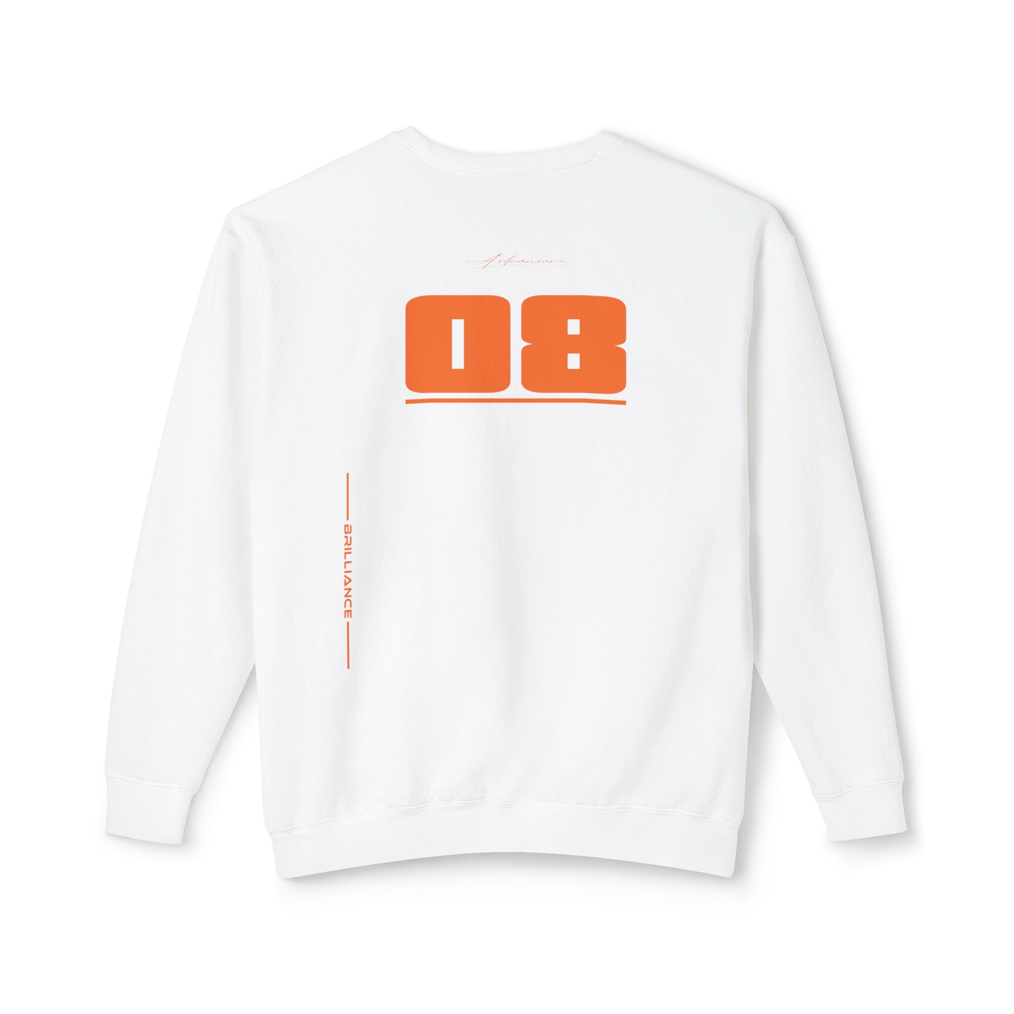 Brilliance Orange Crewneck Sweatshirt