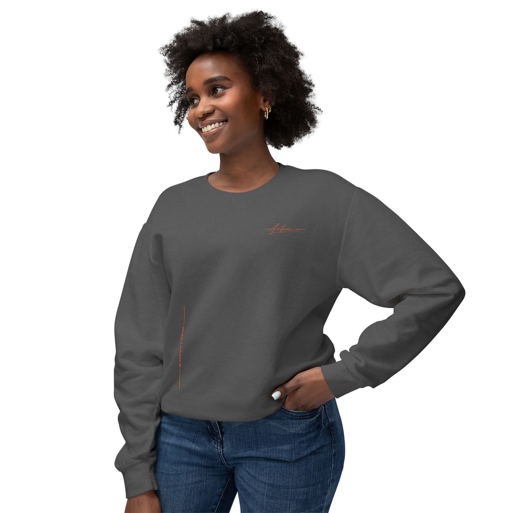 Brilliance Orange Crewneck Sweatshirt